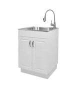24 in. Stainless Steel Laundry/Utility Sink
