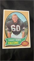 Tommy Nobis Topps 1970 Football Card