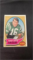 1970 Topps Football Norm Snead Eagles