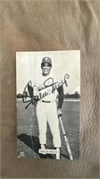 Willie Mays  vintage photo signed
