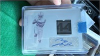 2022 Limited Football Zamir White Printing Plate a