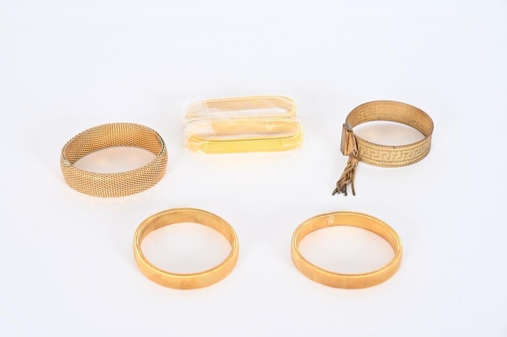 Vintage Gold Tone Bracelets