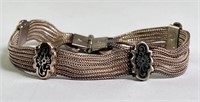 Vintage Sterling Bracelet 22 Grams 7"