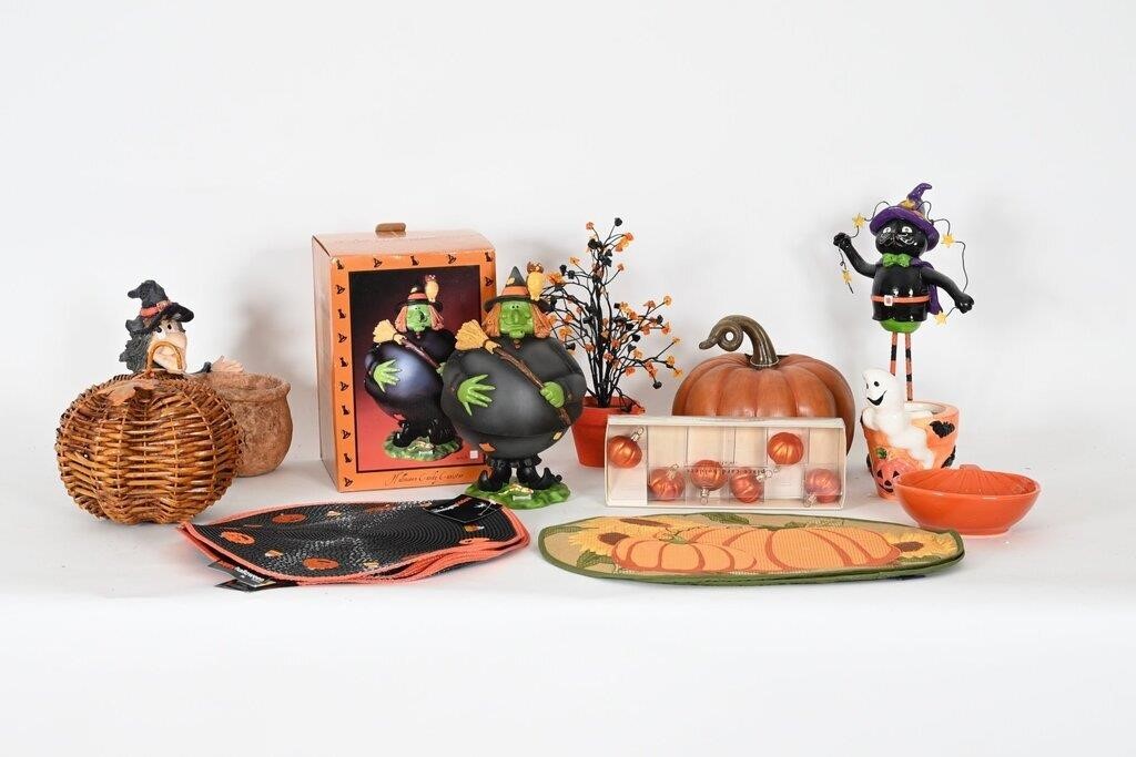 Fall/ Halloween Decor & Serving Dishes