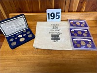 American series coin sets and 100 year US coin set