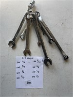 S-K TOOLS SAE Wrench Set