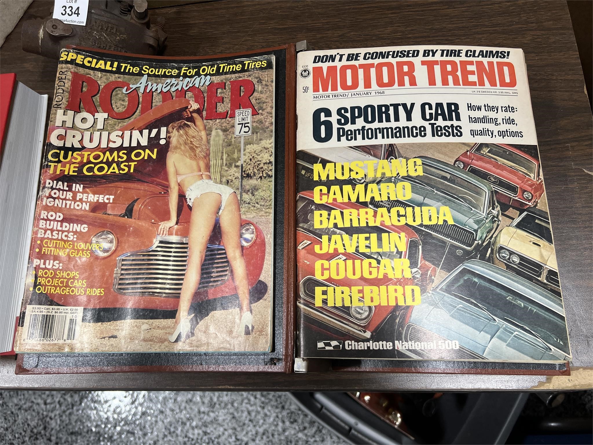 1968 Motor Trend Magazine - Full Year