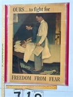 Ours….to fight for Freedom From Fear poster