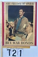 Save Freedom of Speech Buy War Bonds