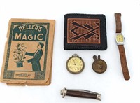 Collectibles, Including WWI Lighter