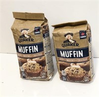 BB 2/24 2 pk Quaker Muffin Mix Oatmeal Chocolate