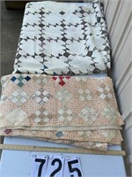 2 Quilts handmade show wear