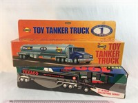 Lot Of 2 Vintage Sunoco And Texaco Toy Tankers