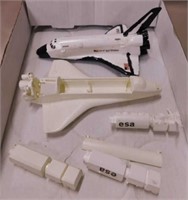 Atlantis space shuttle model parts