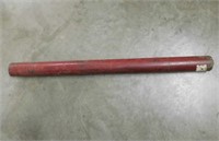 Iron fence post driver, 32" long