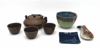Pottery Including Japanese Tea Set