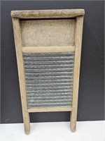 Primitive Washboard with Glass 8.5 x 18" high