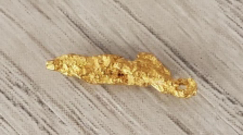 Natural Alaska Gold Rush Nugget #1