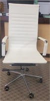 White High Back Adjustable Office Chair