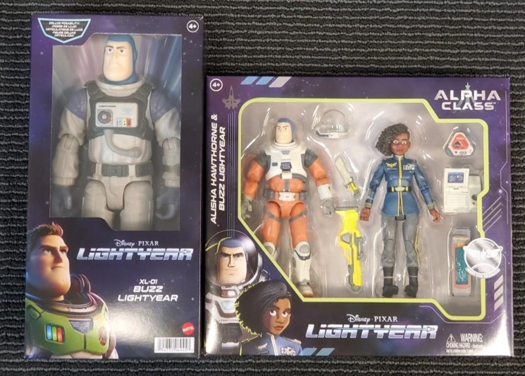 New Buzz Lightyear XL-01 & Alpha Class Toys