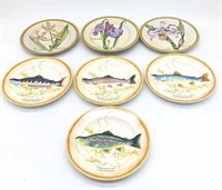 Collection of American Atlier 8" Plates