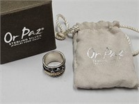 925 Sterling  Silver Ring Iseral or Paz