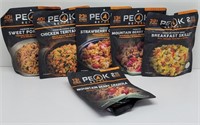 (6) Peak Refuel Freeze Dried Meals