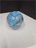 Art Glass Elwood Indiana Paperweight
