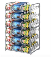 MOOACE 2 Pack Stackable Can Rack Organizer,