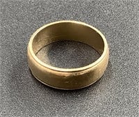 14K GOLD RING MARKED AND TESTED INGRAVED
