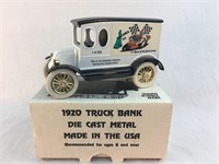 1920 Commemorative Die Cast Truck Bank