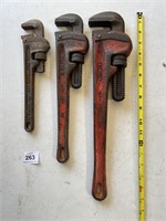 RIDGID Pipe Wrench Set