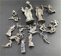 PEWTER SMALL FIGURES
