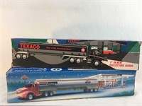 Lot Of Two Texaco And Sunoco Tanker Trucks