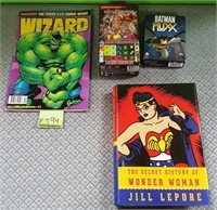Z - COMIC BOOK,WONERD WOMAN HISTORT,D&D CARD GAME