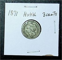 1871 3-Cent Piece