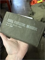 WWII ERA COVER, PROTECTIVE INDIVIDUAL