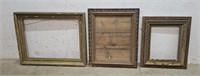 3 guilded frames - BARN FIND Project!!!