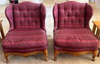 L - PAIR OF MATCHING OCCASIONAL CHAIRS (F20)