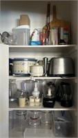 L - SMALL APPLIANCES, CANISTER JARS, LOTS MORE(K21