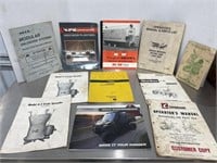 Various operator manuals