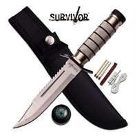 Survivor Filter 5  Serrated Tactical Knife