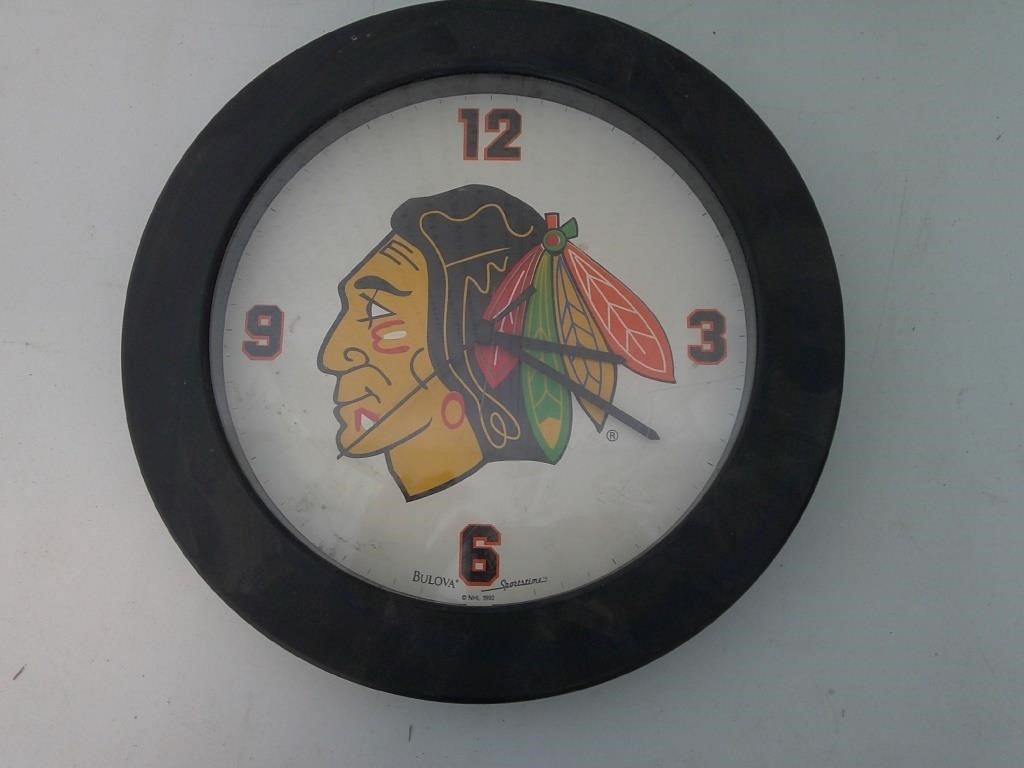 Blackhawks clock