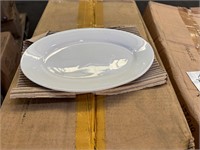 Bid x 192 10 3/8" x 7 1/4" Oval Platter  Porcelain