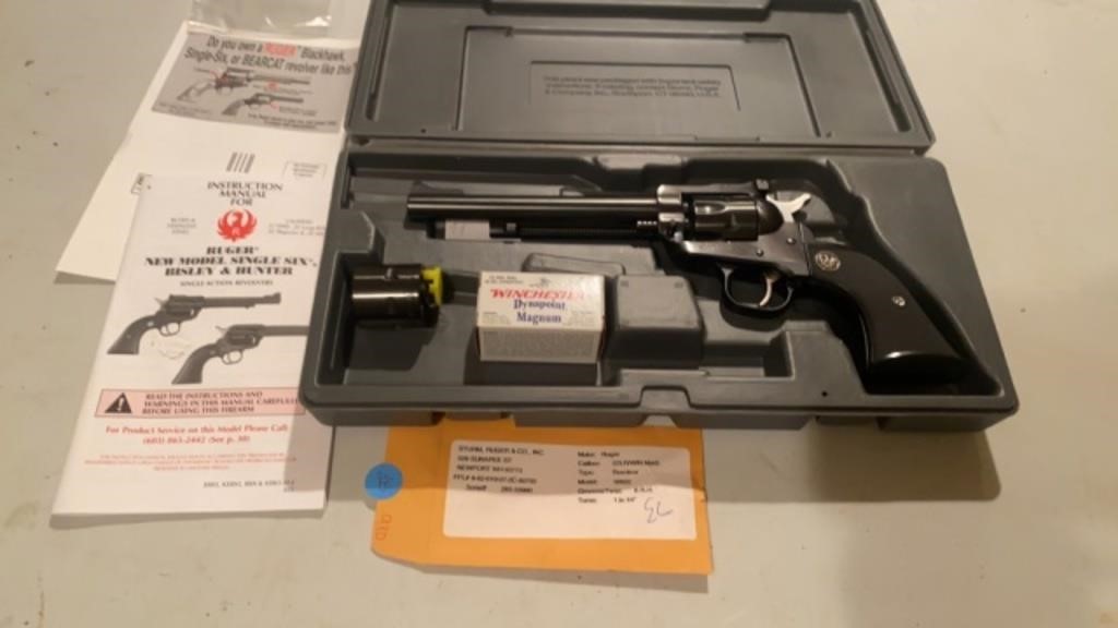 RUGER 22 CAL SINGLE SIZE BISLEY AND HUNTER