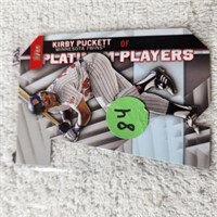 2021 Topps Platinum Players Kirby Puckett
