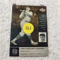 2000 Upper Deck 20th Century Legends Babe Ruth