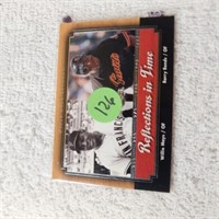 2001 Upper Deck Reflections in Time Willie Mays &