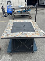 Tile Top Outdoor Gas Fire Table