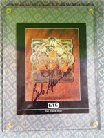 Z - SUPERBOWLVIII SIGNED COLLECTOR CARD